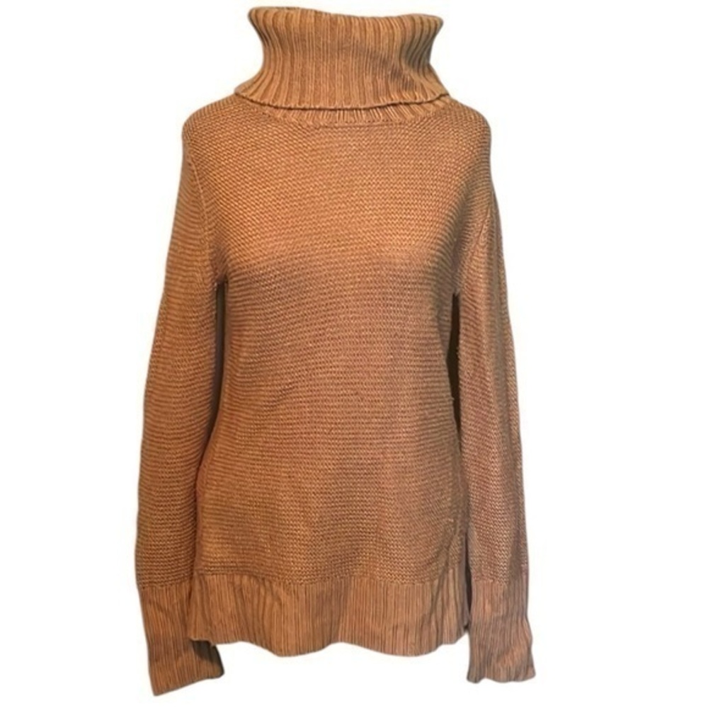Banana Republic turtleneck sweater, tannish brown, womens size medium